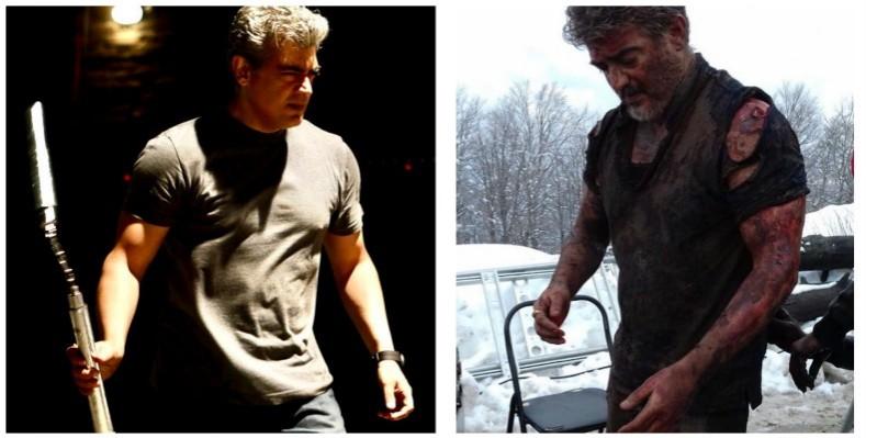 Ajith in Vivegam. Ajith's New Looks in Vivegam