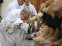Maundy Thursday, feet wash