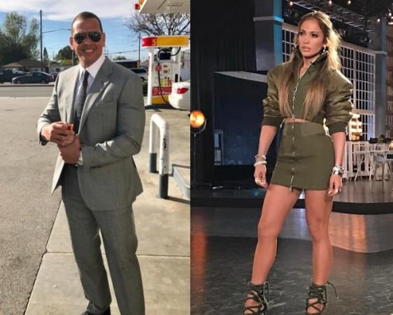 Jennifer Lopez and Alex Rodriquez