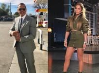 Jennifer Lopez and Alex Rodriquez
