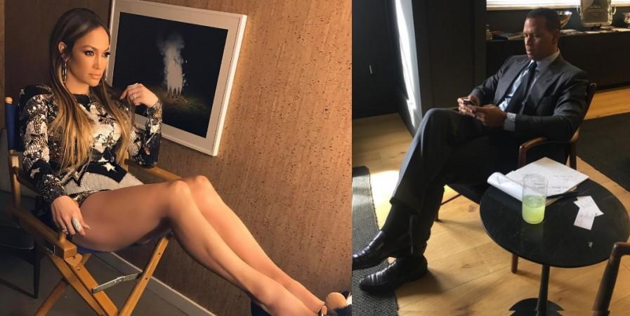 Jennifer Lopez and Alex Rodriquez