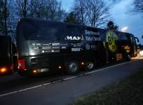 Borussia Dortmund, team bus, explosion, Champions League, Marc Bartra