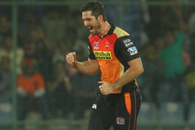 Ben Cutting looks like being the player to make way, if Mustafizur is available for the game against the Mumbai Indians Ben Cutting, Sunrisers Hyderabad, IPL, Mumbai Indians, Mustafizur Rahman