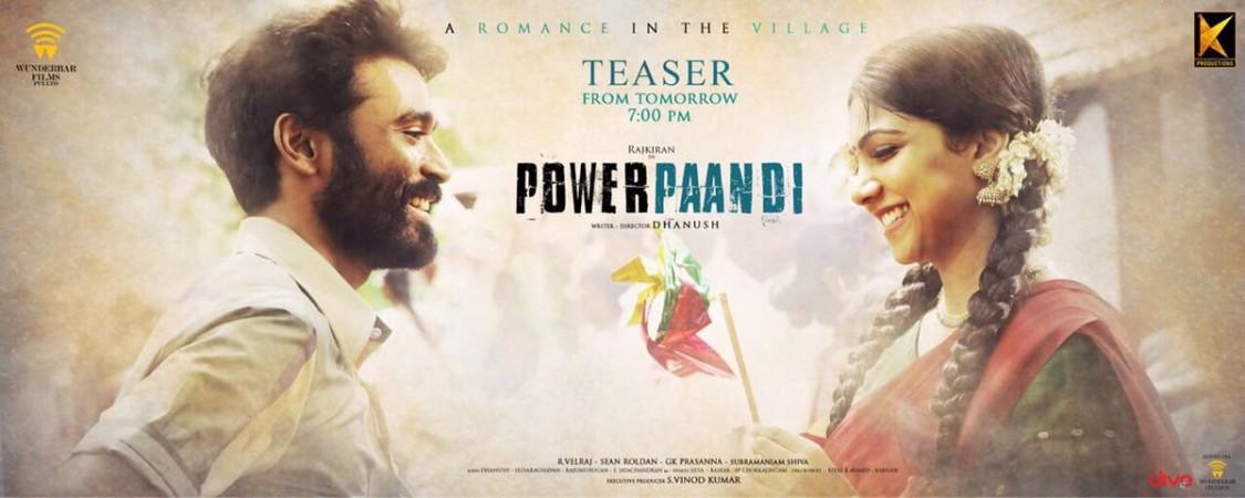 Dhanush and Madonna in Power Paandi aka Pa Paandi. Power Paandi aka Pa Paandi
