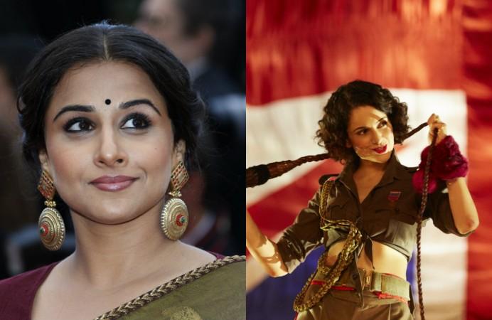 Vidya Balan, Kangana Ranaut Vidya Balan, Kangana Ranaut