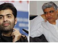 Karan Johar and Javed Akhtar