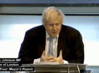 Former London mayor Boris Johnson quizzed over relationship with Uber