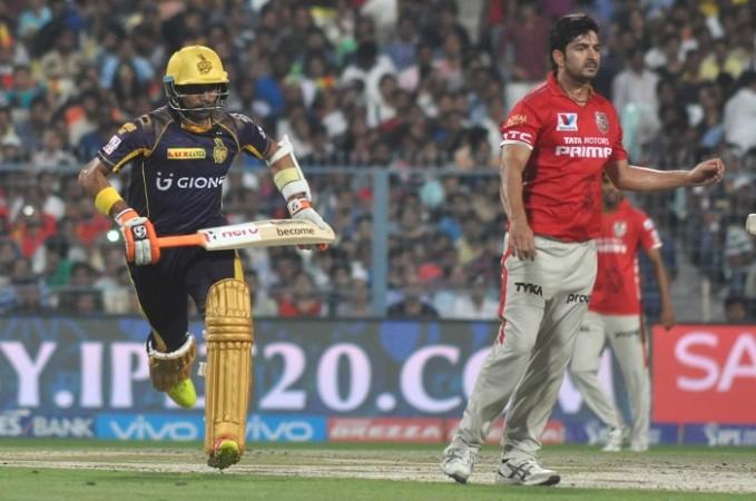 Robin Uthappa, Mohit Sharma, IPL 2017, Kolkata Knight Riders, Kings XI Punjab Robin Uthappa, Mohit Sharma