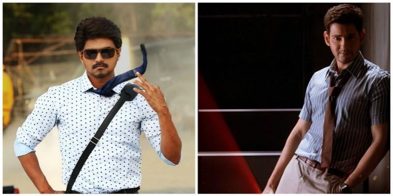 Vijay and Mahesh Babu. Vijay and Mahesh Babu