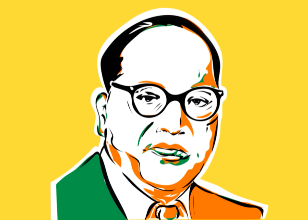 Dr Bhimrao Ramji Ambedkar With Constitution Of India For Ambedkar Jayanti  On 14 April Royalty Free SVG, Cliparts, Vectors, and Stock Illustration.  Image 98868854.