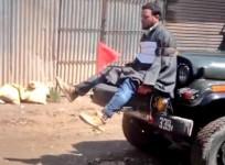 Kashmiri man tied to Indian Army jeep