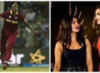 Andre Russell, Priyanka Chopra and Deepika Padukone