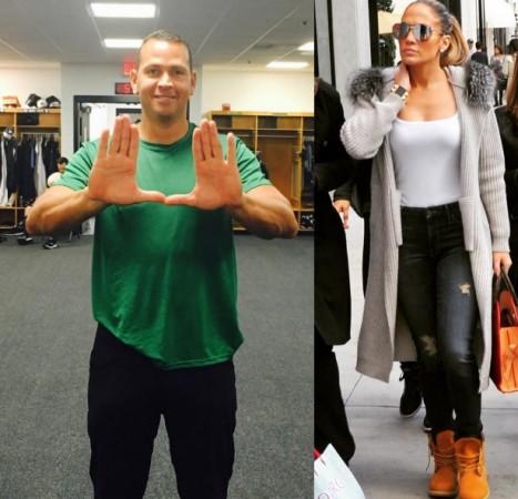 Jennifer Lopez and Alex Rodriguez