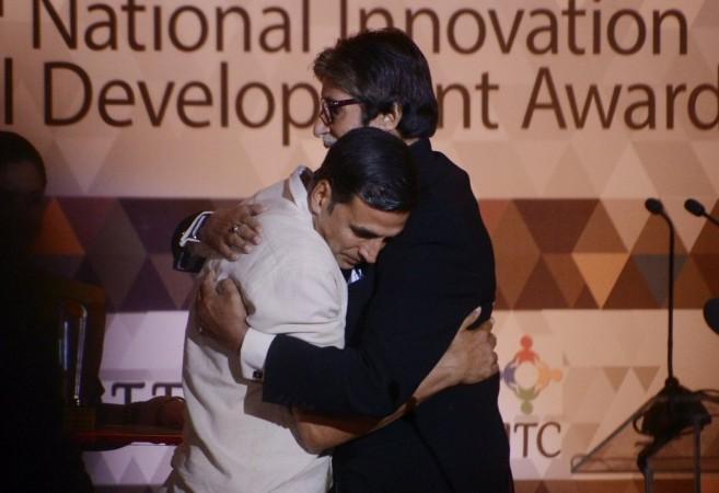 Amitabh Bachchan, Akshay Kumar Amitabh Bachchan, Akshay Kumar, Padman