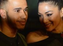 Nicole and Lewis Hamilton