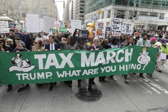 Tax march