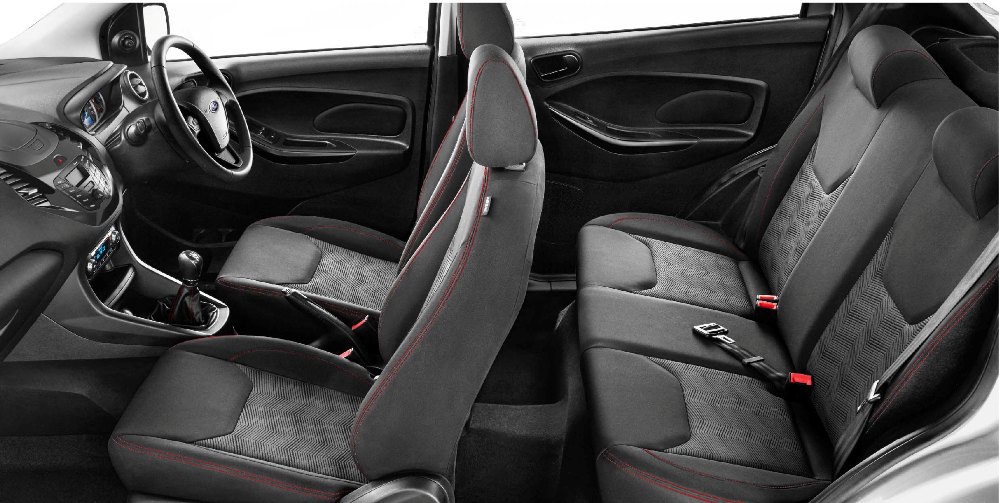 Interior of  Ford Figo Sports Edition Interior of  Ford Figo Sports Edition