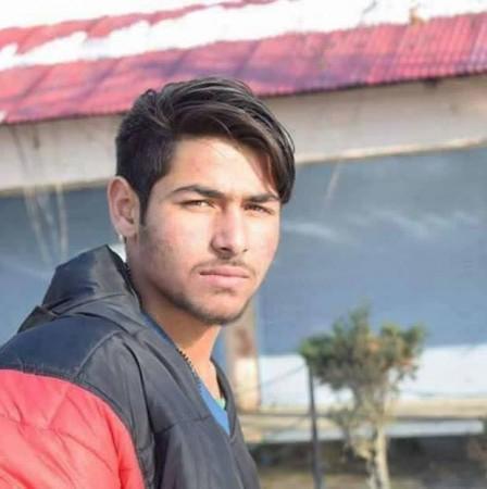 Sajad Hussain, the victim who died in BSF firing. sajad hussain