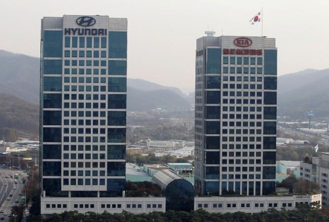 The headquarters of Hyundai Motor and Kia Motors are seen in Seoul, November 16, 2011. Headquarters of Hyundai Motor and Kia Motors