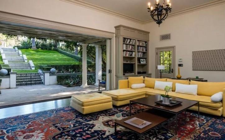 Living area Angelina Jolie home