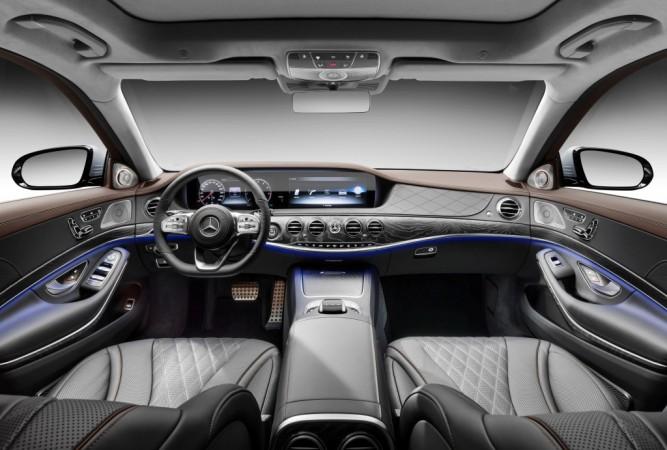 2018 Mercedes S-Class's interior. 2018 Mercedes S-Class interior
