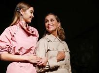 Lauren Hutton and Gigi Hadid