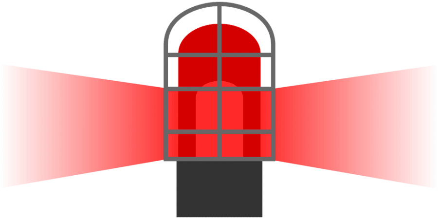 Red beacon