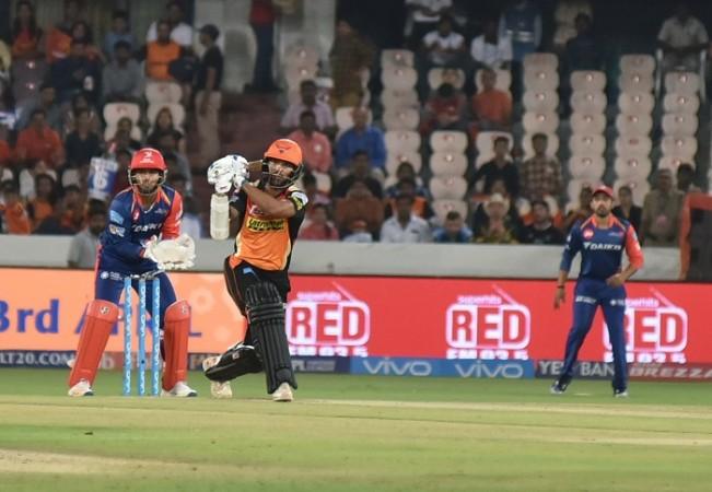 Shikhar Dhawan gave really good company to Kane Williamson, April 19, 2017 Shikhar Dhawan, IPL 2017, Sunrisers Hyderabad, Delhi Daredevils, Rishabh Pant