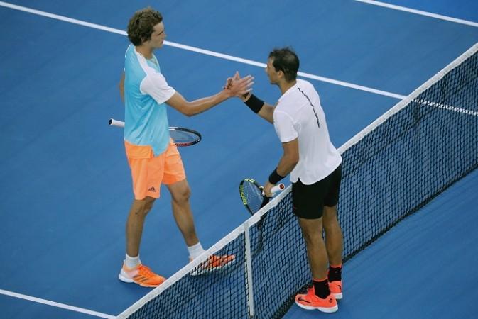 Alexander Zverev and Rafael Nadal. Alexander Zverev, Nadal vs Zverev, Rafael Nadal, Monte Carlos Masters