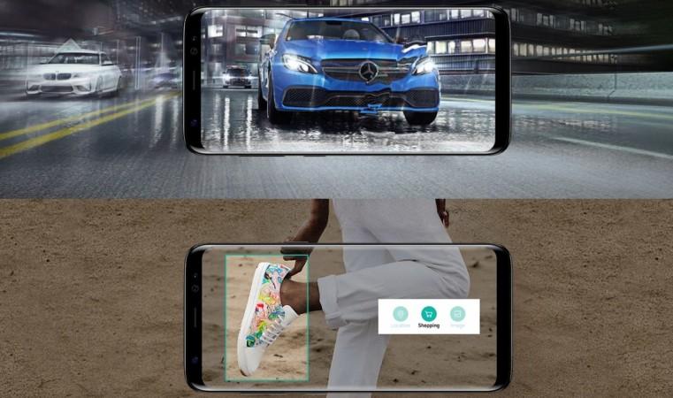 Samsung Galaxy S8 handset as seen in the company's official website Samsung Galaxy S8 handset seen in the company's official website
