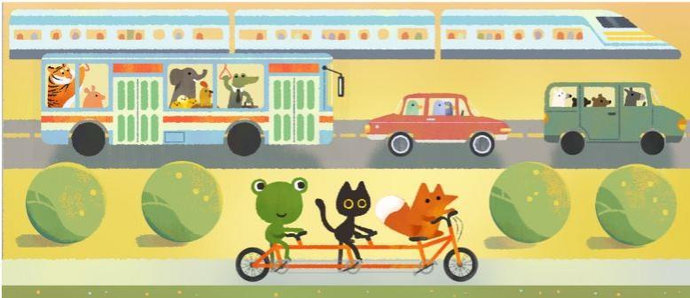 Google's Illustration for Earth Day 2017 Google's Illustration for Earth Day 2017
