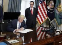 us president donald trump, executive order for taxes, trump tax plan, us treasury secretary Steven Mnuchin