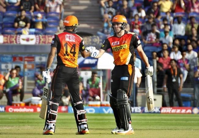 Moises Henriques rescued the SRH innings with a sparkling half-century, April 22, 2017 Moises Henriques, Deepak Hooda, SRH, RPS, IPL 2017