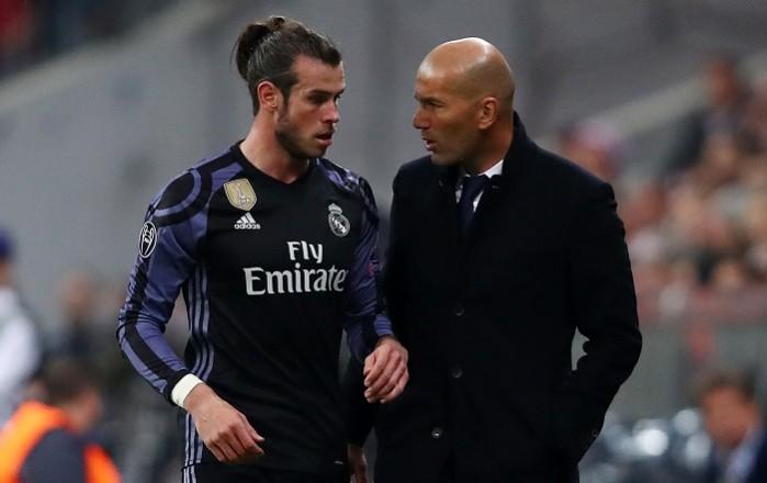 Zinedine Zidane. Zinedine Zidane, Gareth Bale, Real Madrid,