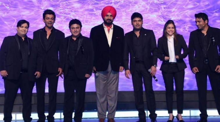 Navjot Singh Sidhu with The Kapil Sharma Show Navjot Singh Sidhu with The Kapil Sharma Show