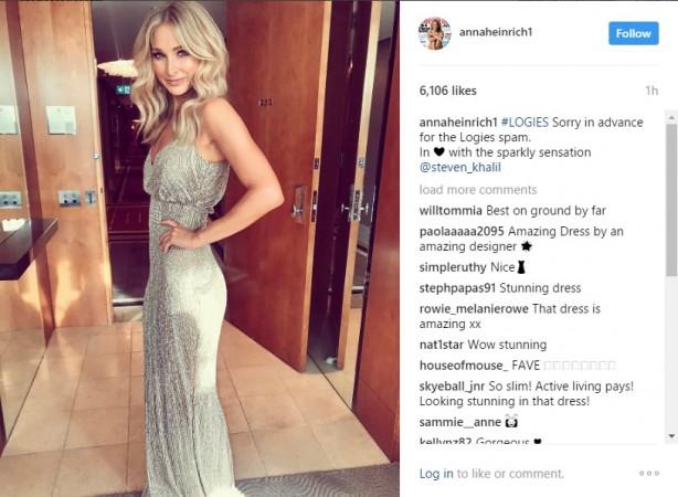 Anna Heinrich posted an apology on Instagram. Anna Heinrich