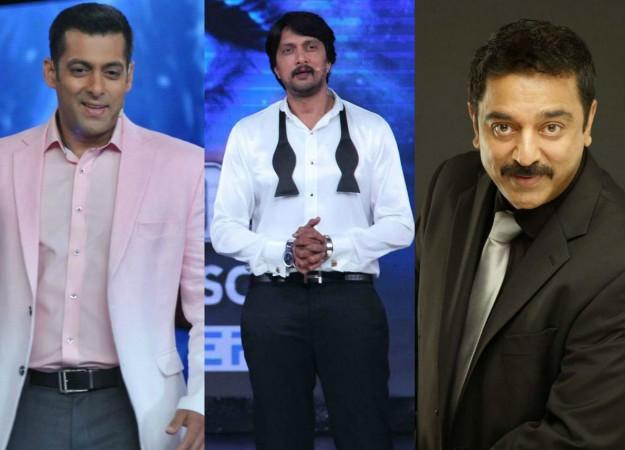 Salman Khan, Sudeep and Kamal Haasan. Salman Khan, Sudeep & Kamal Haasan