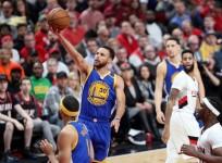 Stephen Curry, Golden State Warriors, NBA, Playoffs, Game 4, Portland Trail Blazers