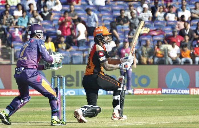 Shikhar Dhawan is a vital cog in the SRH batting lineup Shikhar Dhawan, SRH, MS Dhoni, RPS, IPL 2017