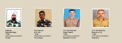 CRPFJawaans of the 74 Battalion CRPFJawaans of the 74 Battalion