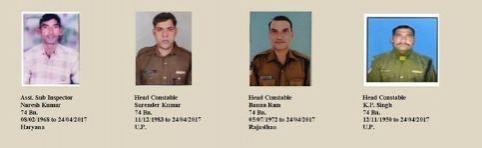 CRPFJawaans of the 74 Battalion CRPFJawaans of the 74 Battalion