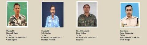 CRPFJawaans of the 74 Battalion CRPFJawaans of the 74 Battalion