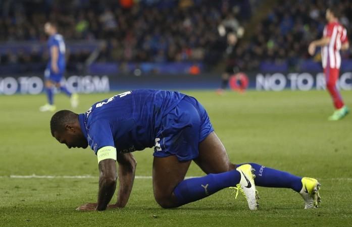 Leicester City will have to do without defender Wes Morgan against Arsenal Wes Morgan, Leicester City