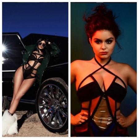 Ariel Winter (R), Kylie Jenner (L) Ariel Winter and Kylie Jenner