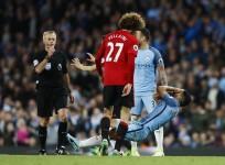 Marouane Fellaini, Manchester United, Sergio Aguero, Manchester City, Martin Atkinson