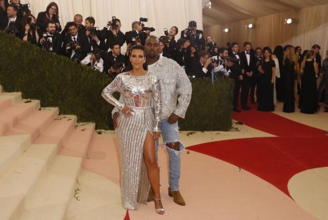 Kim Kardashian and Kanye West at the 2016 Met Gala Kim Kardashian, Kanye West