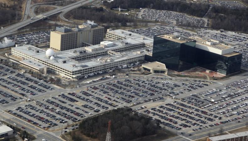 An aerial view of the National Security Agency (NSA) headquarters in Ft. Meade, Maryland, U.S. An aerial view of the National Security Agency (NSA) headquarters in Ft. Meade, Maryland, U.S.