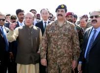 Pakistan's Prime Minister Nawaz Sharif and Army Chief of Staff General Raheel Sharif