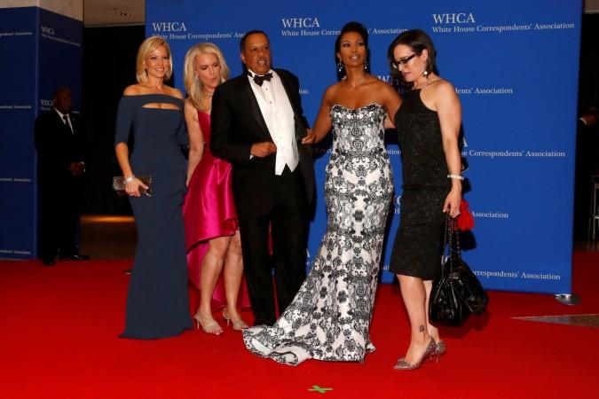 Fox News on-air contributors arrive on the red carpet at the White House Correspondents' Association dinner in Washington. White House Correspondents' Association dinner