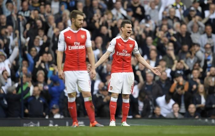 Laurent Koscielny, Aaron Ramsey, Arsenal, Spurs, EPL